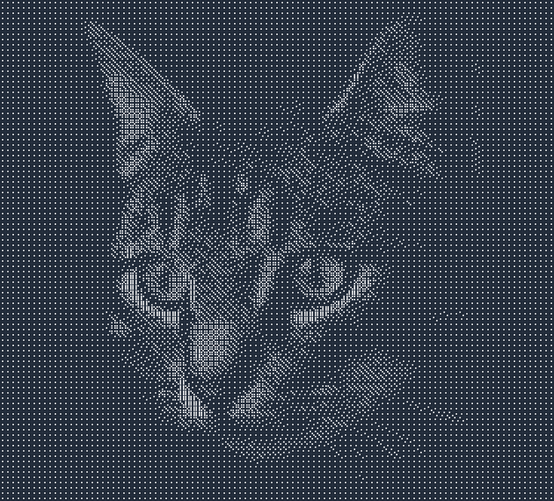 Pet dice art example